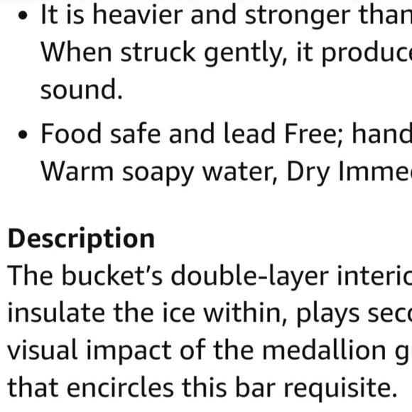 Royal Selangor Medallion Pewter and Wood Ice Buxket - Picture 6 of 16